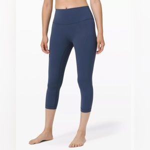 LULULEMON WUNDER UNDER HIGH-RISE CROP 21" * FULL-ON LUXTREME